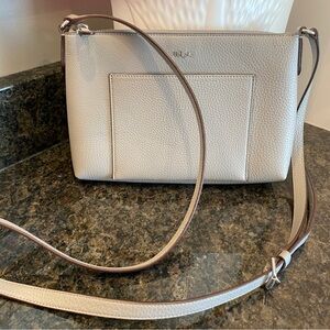 Elegant Cream Crossbody Bag
